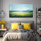 Lush Greenery & Mountains Wall Art Canvas Office Home Room Framed 120x60cm