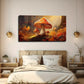 Creative Products Wall Art Canvas Office Home Room Framed 80x45cm