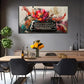 Antique Objects Perfect Wall Art Canvas Office Home Room Framed 80x45cm