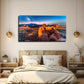 Desert Night Sky Wall Art Canvas Office Home Room Framed 80x45cm