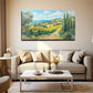 Realistic Sunflower Landscape Wall Art Canvas Office Home Room Framed 120x60cm