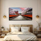 Tokyo Japan Flowers Wall Art Canvas Office Home Room Framed 80x45cm