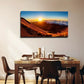 Magnificent Sunrise Nature Wall Art Canvas Office Home Room Framed 80x45cm