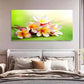 Pink & Yellow Flowers Floral Wall Art Canvas Office Home Room Framed 120x60cm