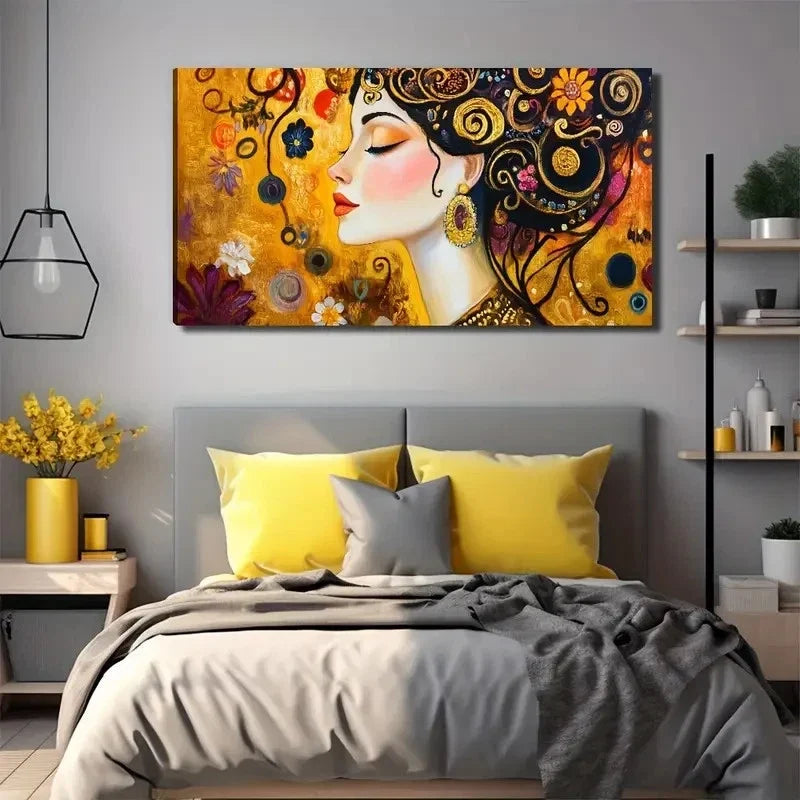 Good-Looking Women Perfect Wall Art Canvas Office Home Room Framed 80x45cm