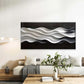 Abstract Dynamic Flow Lines Wall Art Canvas Office Home Room Framed 80x45cm