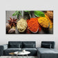 Modern Spices & Herbs Wall Art Canvas Office Home Room Framed 120x60cm