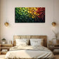Multicolor Gradient Leave Wall Art Canvas Office Home Room Framed 120x60cm