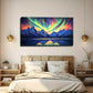 Realistic Winter Landscape Wall Art Canvas Office Home Room Framed 120x60cm