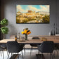 Distant Ancient Ruins Creative Wall Art Canvas Office Home Room Framed 120x60cm