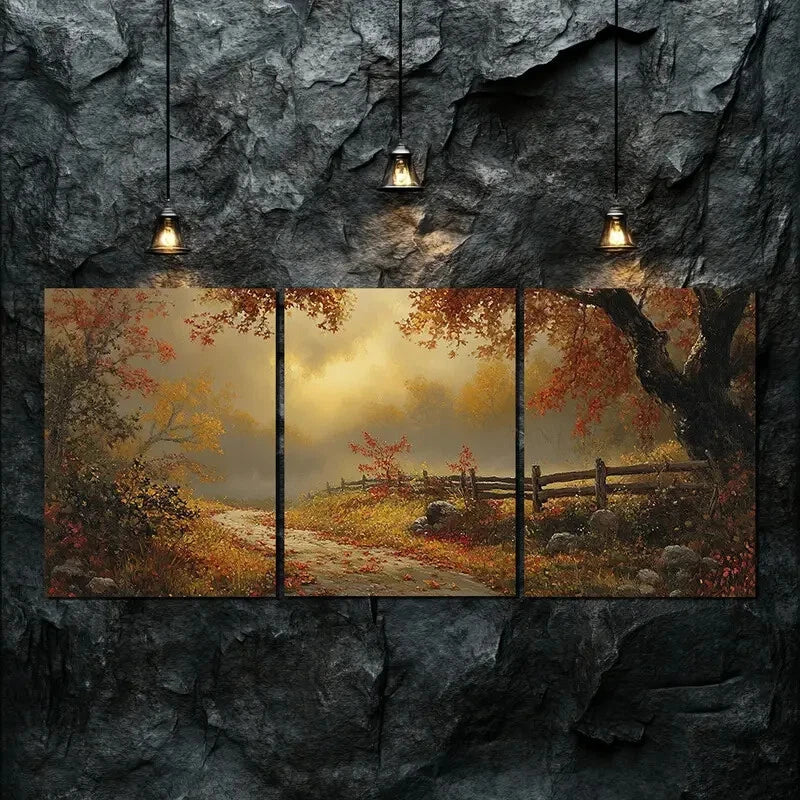 3pcs Exquisite Solid Nature Colorful Perfect Wall Art Set Canvas Framed 40x60cm - High Quality Print 100% Australian Made Wall Canvas Ready to Hang