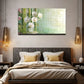 Tranquil Bamboo And Orchid Wall Art canvas office home room framed 120x60cm