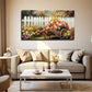 Colorful Flowers Painting Wall Art Canvas Office Home Room Framed 120x60cm