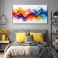 Bohemian Multicolor Oceanic Wall Art Canvas Office Home Room Framed 120x60cm