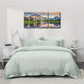 3pcs Sunset Sunrise Mountain River Forest Metal Print Ready to Hang Art