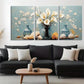 3pcs Elegant Calla Lily and Seashell Perfect Wall Art Set Canvas Framed 40x60cm - High Quality Print 100% Australian Made Wall Canvas Ready to Hang