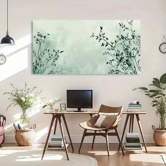 Simplicity Soft Colors Wall Art Canvas Office Home Room Framed 120x60cm
