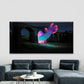Neon-Colored Hand Wall Art Canvas Office Home Room Framed 120x60cm