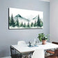 Watercolor Mountain Landscape Wall Art Canvas Office Home Room Framed 120x60cm