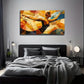 Women Dancing Suitable Wall Art Canvas Office Home Room Framed 80x45cm