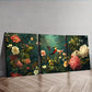 3pcs  Coralline Floral Nature Birds Wall Art Set Canvas Framed 40x60cm - High Quality Print 100% Australian Made Wall Canvas Ready to Hang