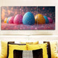 3pcs  Two Colorful Easter Eggs Canvas Wall Art Set Canvas Framed 40x60cm - High Quality Print 100% Australian Made Wall Canvas Ready to Hang