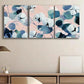 3pcs Painting Luxury Floral Modern Metal Print Ready to Hang Art