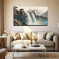Imaginative Waterfall Wall Art Canvas Office Home Room Framed 120x60cm