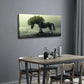 Enchanted Forest Horse Tree Wall Art Canvas Office Home Room Framed 120x60cm