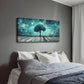 Serene Moonlit Wall Art Canvas Office Home Room Framed 120x60cm