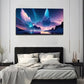 Mystical Sky Power Glowing Wall Art Canvas Office Home Room Framed 120x60cm