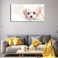 Charming Puppy Ear Design Wall Art Canvas Office Home Room Framed 120x60cm