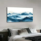 Wash Ink Gradation Minimalist Wall Art canvas office home room framed 120x60cm