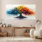 Abstract Tree of Life wall canvas office home room framed 120x60cm