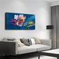 Stroke And Rich Color Tulip Wall Art canvas office home room framed 120x60cm