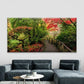 Red Maple Leaves & Japanese Wall Art Canvas Office Home Room Framed 120x60cm