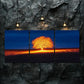 3pcs Dark Autumn Tree Light Shine Perfect Wall Art Set Canvas Framed 40x60cm - High Quality Print 100% Australian Made Wall Canvas Ready to Hang