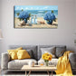 Two Transparent Glass Bottles Wall Art Canvas Office Home Room Framed 120x60cm