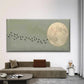 Dark Green Background Wall Art Canvas Office Home Room Framed 120x60cm