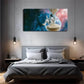 Astronaut Hourglass Cosmic Wall Art Canvas Office Home Room Framed 120x60cm