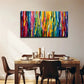 Modern Multicolor Horizontal Wall Art Canvas Office Home Room Framed 120x60cm