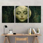 3pcs Moon & Starry Night Design Halloween Metal Print Ready to Hang Art