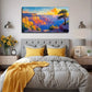 Big Tree Canyon Perfect Wall Art Canvas Office Home Room Framed 80x45cm