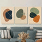 3pcs Abstract Modern Minimalist Wall Art Set Canvas Framed 40x60cm - High Quality Print 100% Australian Made Wall Canvas Ready to Hang