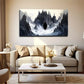 Rugged Hill & Castle Abstract Wall Art Canvas Office Home Room Framed 120x60cm