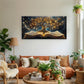Tree of Knowledge Wall Art Canvas Office Home Room Framed 120x60cm