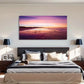 Vintage Dunedin Sunrise Wall Art Canvas Office Home Room Framed 120x60cm