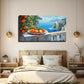 A Plate Of Orange Fruits Wall Art Canvas Office Home Room Framed 120x60cm