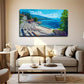 Walls Ecological Style Creative Wall Art Canvas Office Home Room Framed 80x45cm