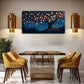 Warm Light-Emitting Lanterns Wall Art Canvas Office Home Room Framed 120x60cm